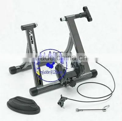 DJUSTABLE MAGNETIC BIKE/CYCLE EXERCISE TURBO TRAINER WITH HANDLERBAR ADJUSTER