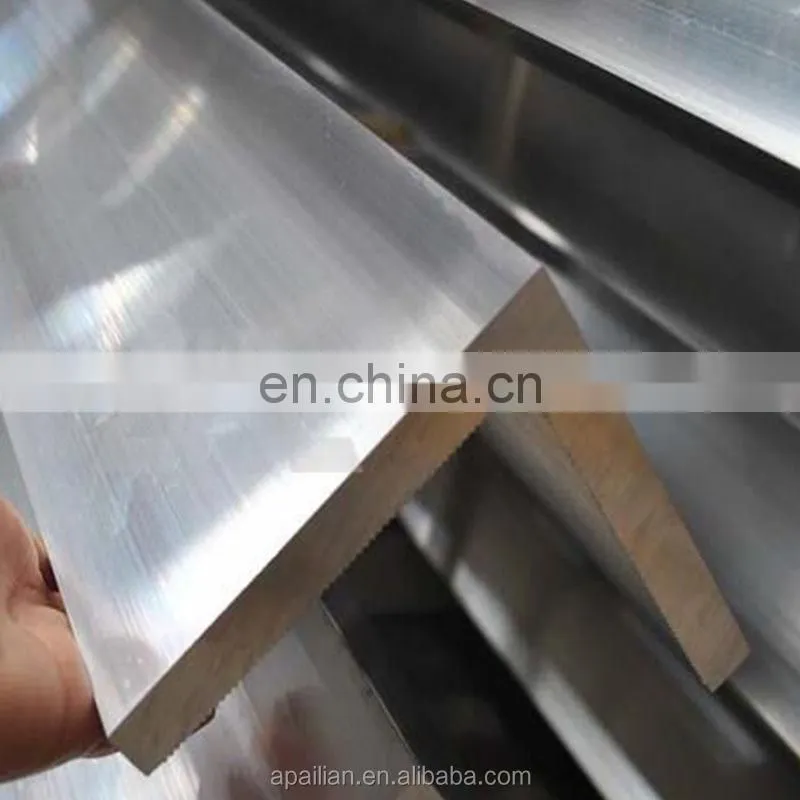 Hot!brush alloy aluminium angle square bar with large dimension and kinds of dimension with different coated