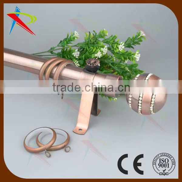 Metal hardware finials curtain rod