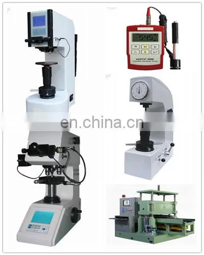 Manual Metal iron materials testing Rockwell hardness tester