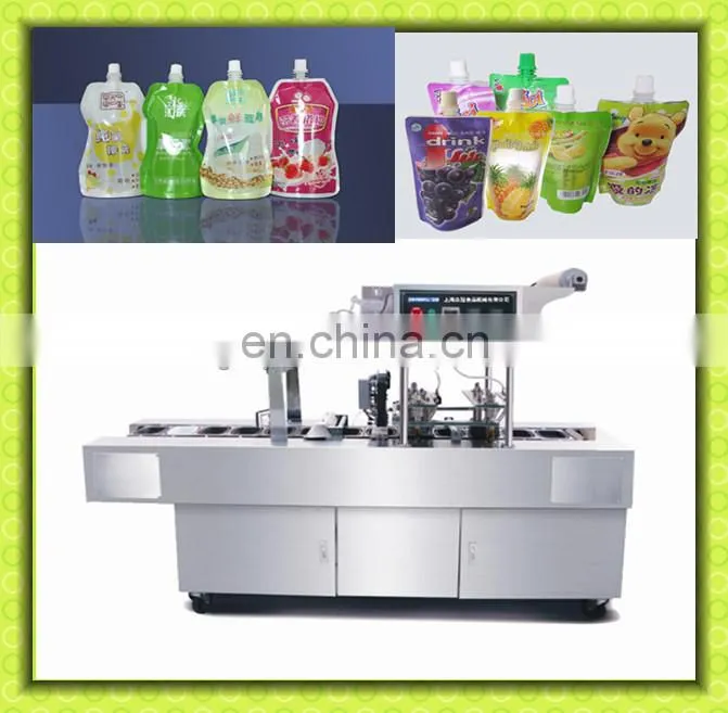 Stand-Up pouch Filling And Cap-Screwing Machine