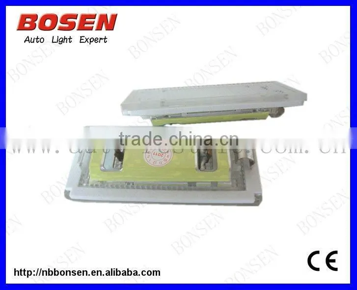 no errors E46 2D led license plate light