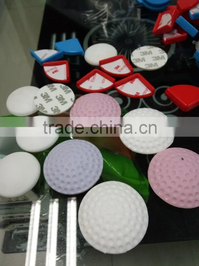 hot sale silicone adhesive rubber door pad