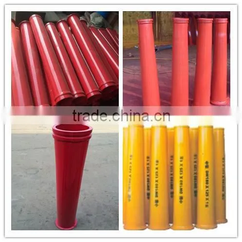 Used concrete mixer truck concrete pump wear plate and cutting ring