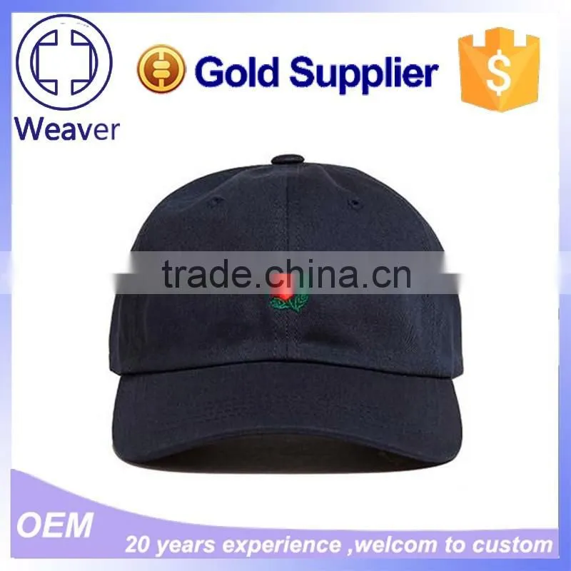 Custom 6 Panel Baseball Cap with Embroidery Logo