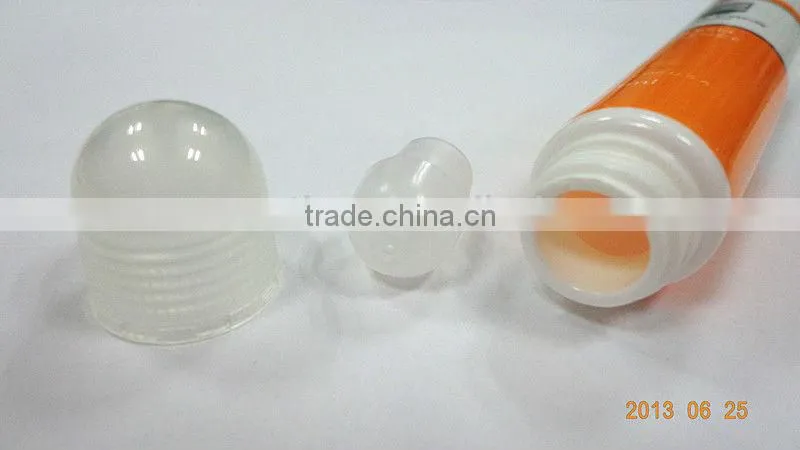 lipbalm tube,plastic packaging tube for lipgloss