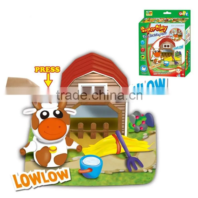 2015Hot selling modeling clay DIY super clay color mud with IC NO.3801