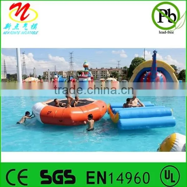 Inflatable rebound water bouncer inflatable bounce platform