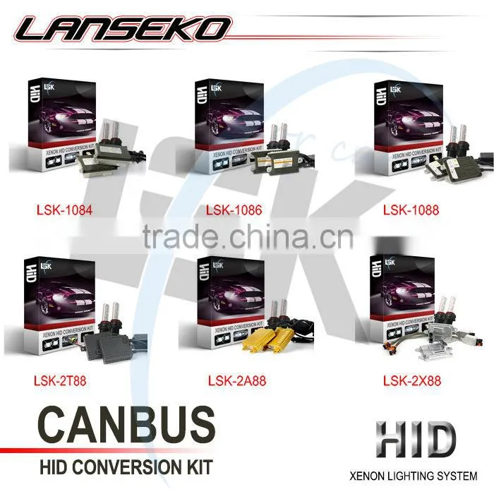 2016 Newest hid car light 55w 12v error free hid ballast hid xenon kit