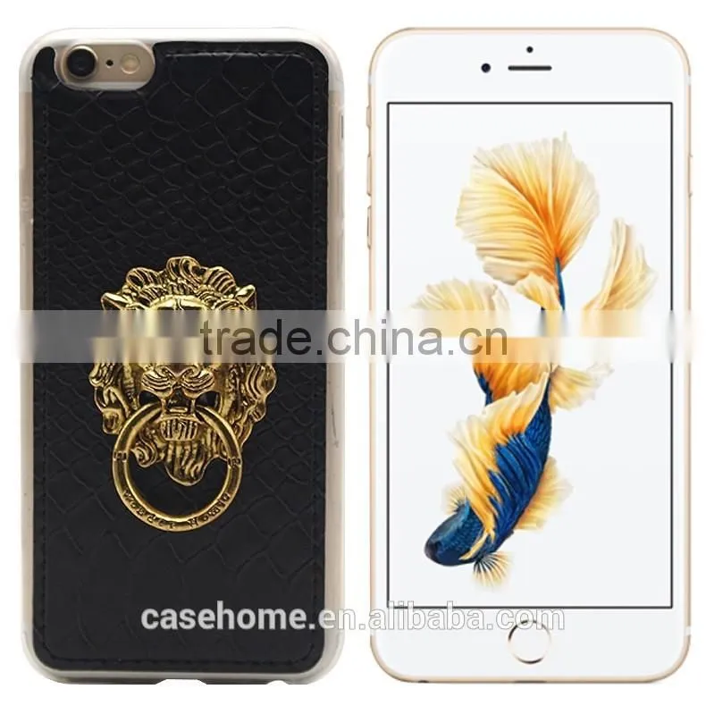 leather back case cover for ZTE ZMax 2 II Z958 Z955L Snake pattern phone case