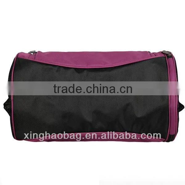 2014 Korean style wholesale custom sports bag with shoe compartment