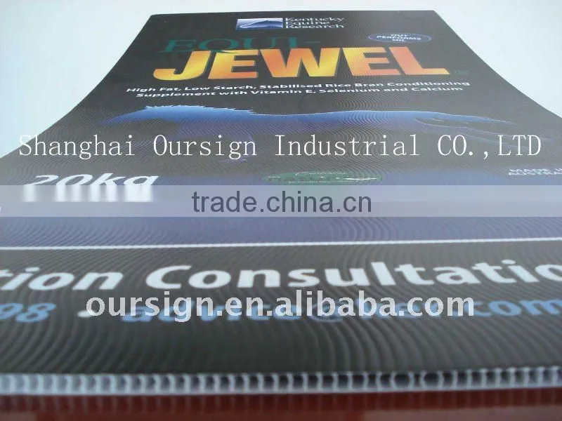 Good Quality PP Corrugated Poster Board
