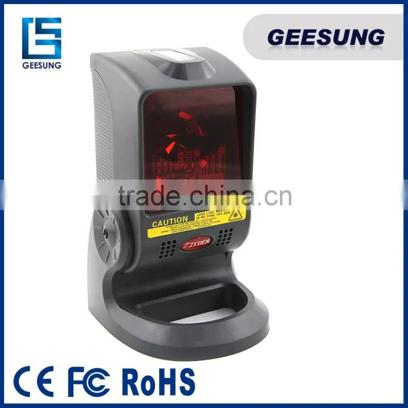 The fastest scan speed omnidirectional laser barcode scanner for supermarket