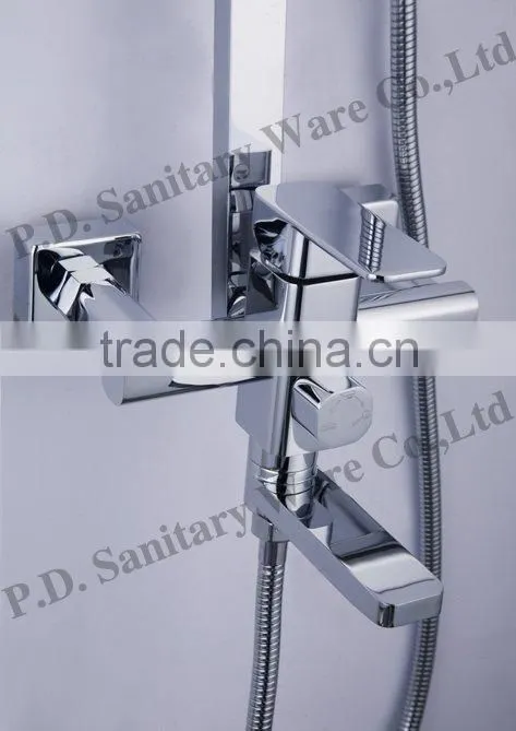 Shower Set with Rainfall Shower and Hand Shower