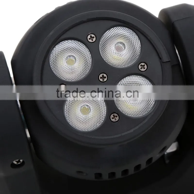 Double face 4pcs 10W 4 in 1 mini led disco moving head beam light