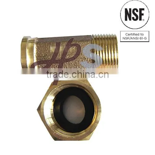 factory wholesale NSF approved lead free brass water meter fitting