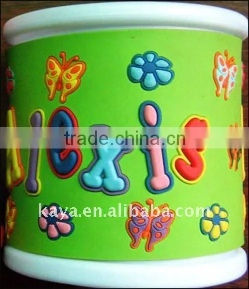 Custom ABS custom 3d cups with pvc cover