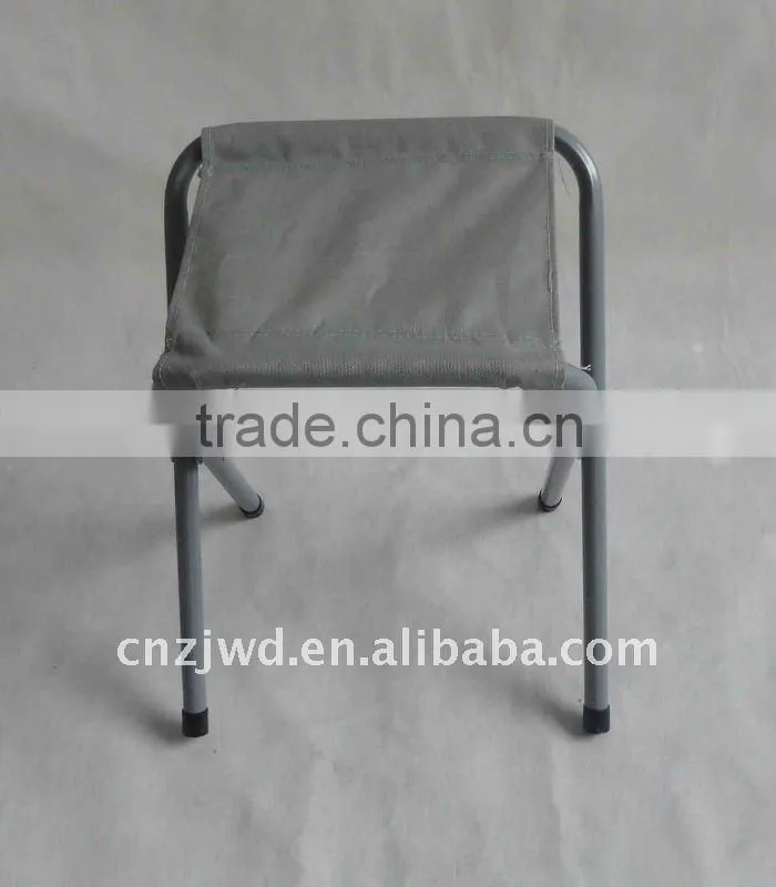 Fabric blue Folding Chair Stool