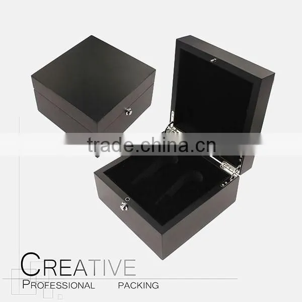 Luxury wooden 2 perfume bottle packaging box