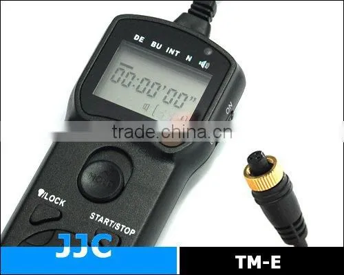 JJC TM-E digital time lapse intervalometer remote switch for OLYMPUS RM-CB1 for OLYMPUS E1 E3 E5 E10 E20