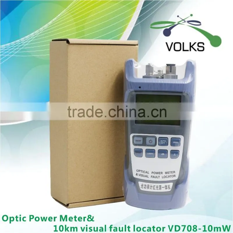 Optical power meter VD708-10mw visual fault locator