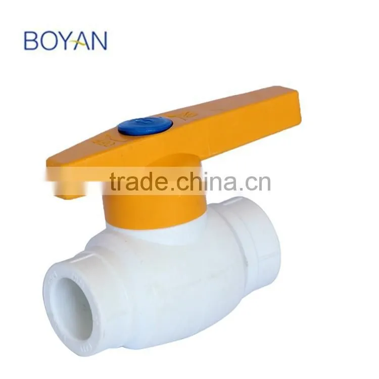 China supplier PPR FITTING PLASTIC BALL VALVE