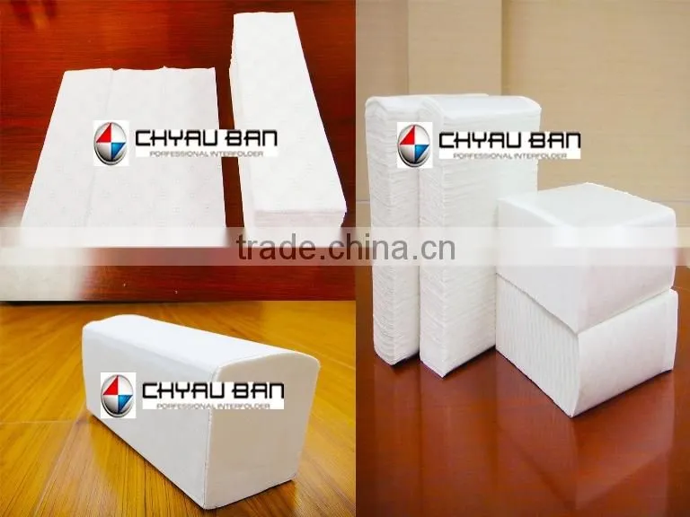 High Speed Kraft Paper Wrapping N Fold Hand Paper Towel Making Machinery Line System