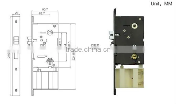 LSD603 digital deadbolt door lock