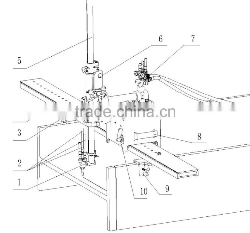 High Quality H-Beam Cutter For Steel Cutting Machine