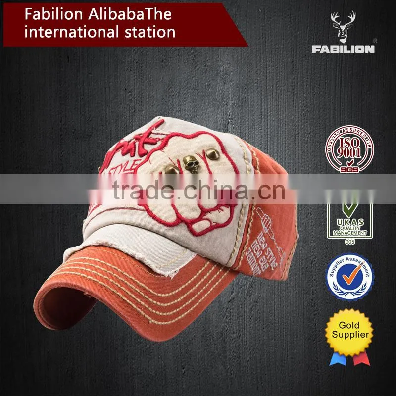 2015 fashion wholesale special washed hip hop for baseball cap
