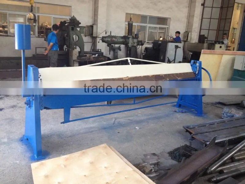 air conduit manual plate bend machine for iron,air conduit manual plate bend