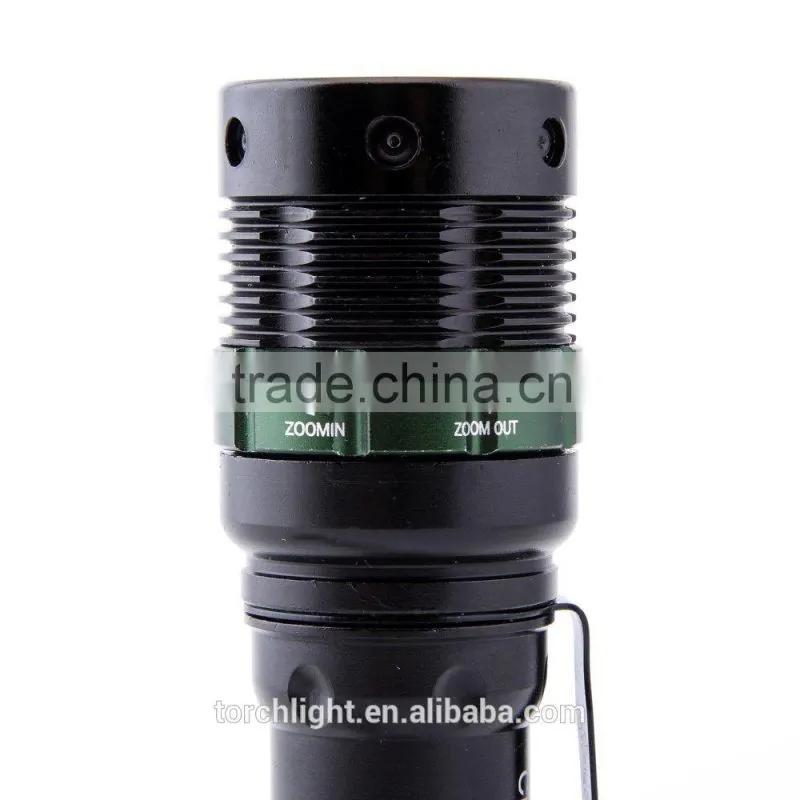 Zoomable Cool LED Flashlights Torches for Hunting Cycling Climbing Camping and Outdoor Activity