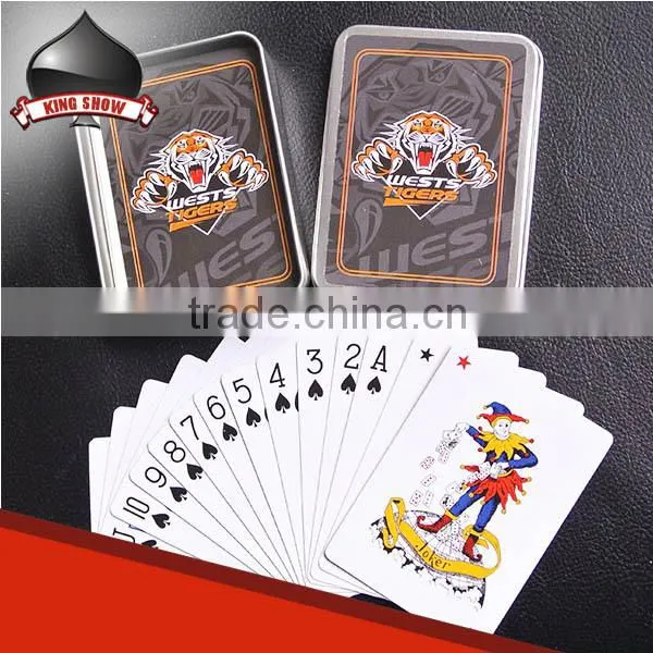 High end printable playing cards for promotional advertising