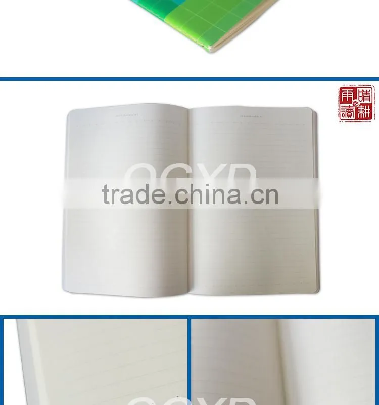 sewing binding A4 soft copy notebook