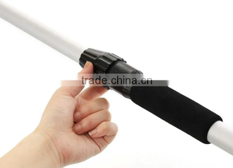 car brush with telescopic handle water flow through PVC soft bristles