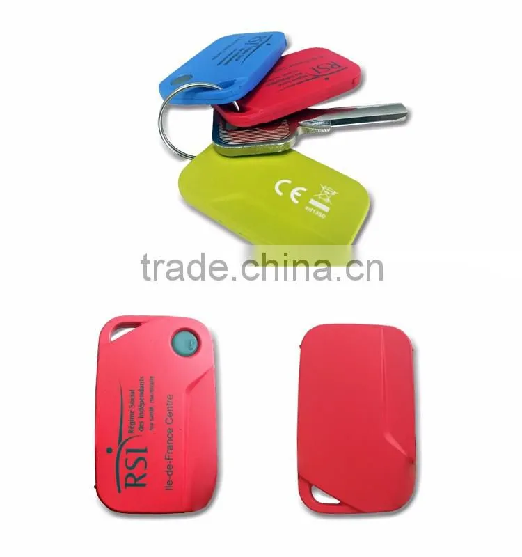 Mini personal GPS key tracker with selfie remote function
