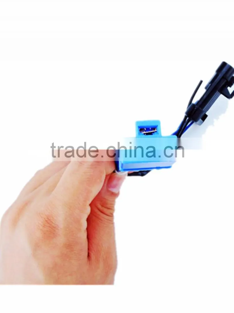 5-3/4 inch 7" LED Headlight Wire Harness Wiring Harness Adapter For 2014 2015 2016 Harley Davidso-n Daymaker