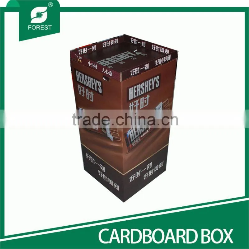 HARD CARDBOARD BOX CHOCOLATE DISPLAY BOX