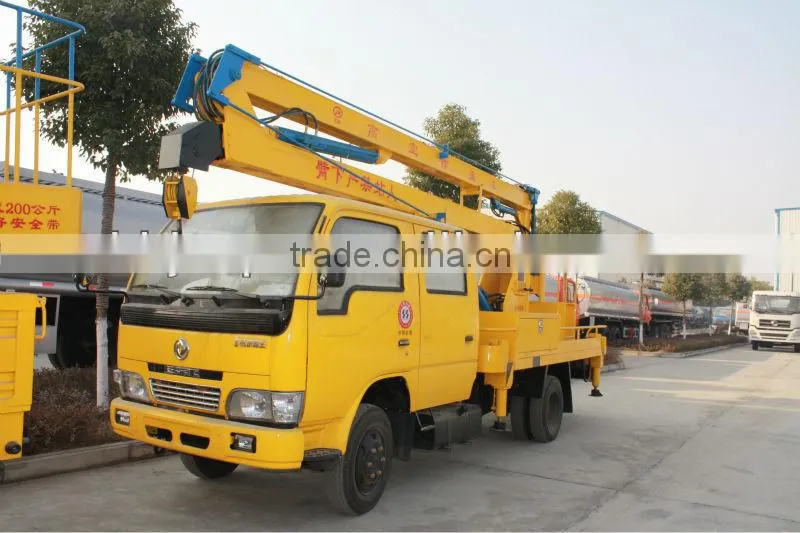 2014 New Quality Guaranteed 16m aerial platform truck