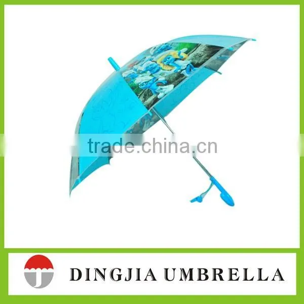 Wholesale 19*8K child sun straght solar umbrella fan straght umbrella