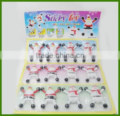 Factory Supplier Kids Funny Sticky Toys For Christmas Sticky Wall men