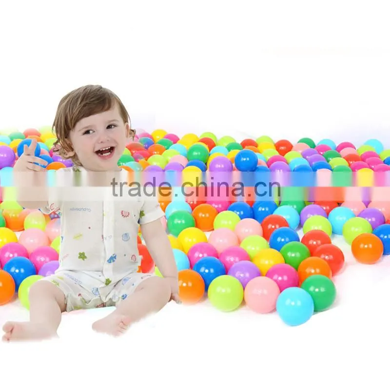 Blue Color 8cm Bulk Plastic Balls Bulk Ball Pit Balls Made In China