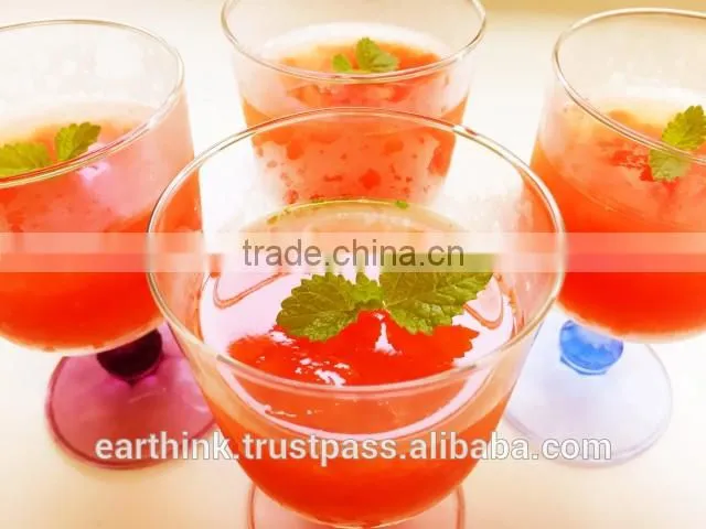 Japanese very popular wagashi ENDO's 'Zero Calorie' Japanese-style Strawberry Jelly 88g