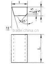 carbide cutter for application in cocal fields