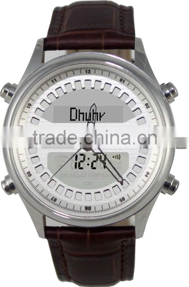 Moslem unisex quartz brand qibla watch qibla wrist watch