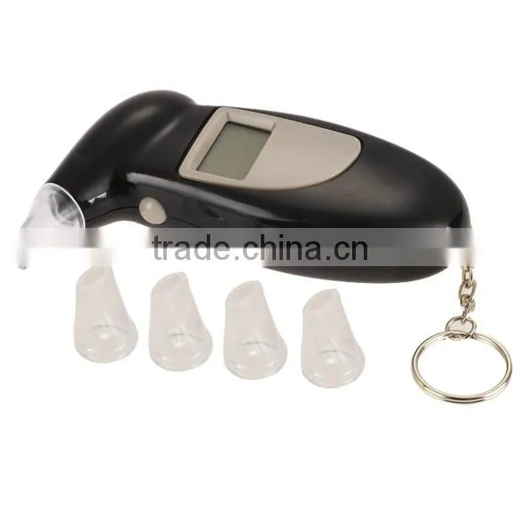 Portable High Precision Digital Display Wine Alcohol Breath Tester with LCD Clock SV023291
