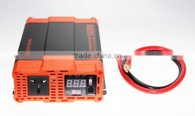 Inverter 1000w 12V/24V 220V Solar Inverter with Built-in Charge Controller