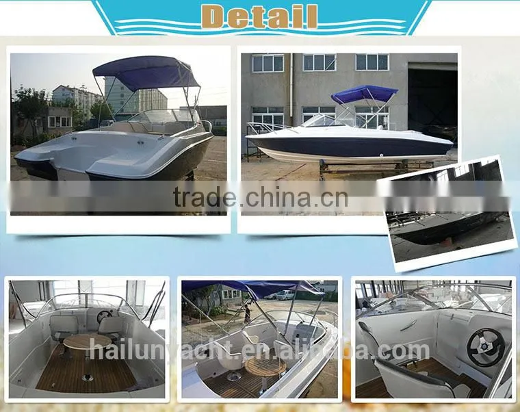 Sailing yacht china fiberglass fishing boat for sale