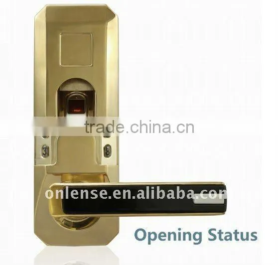 code door lock with fingerprint access