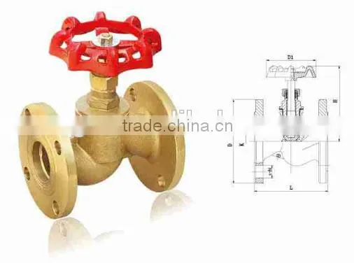 Forged valve flange connection slide gate valve